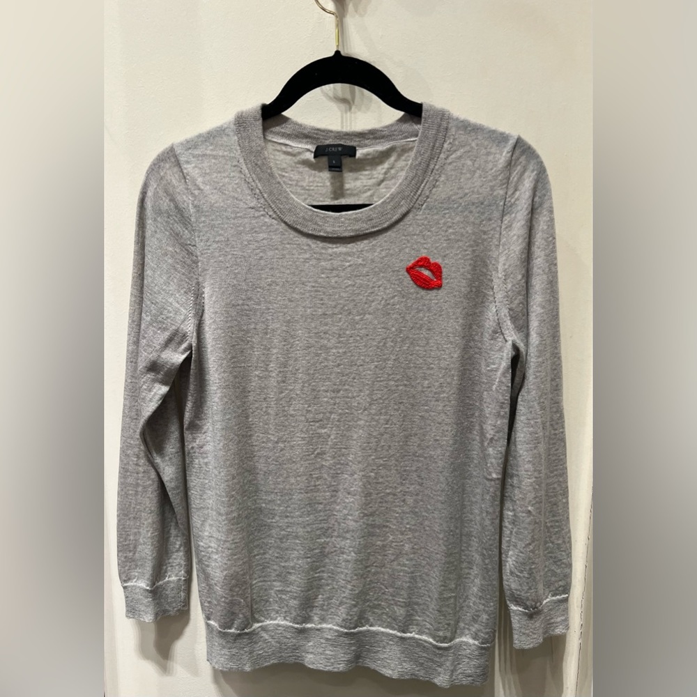 J.Crew kiss sweater